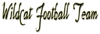 Wildcat Football Team banner