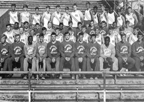 Palm Beach High School 1967 track team